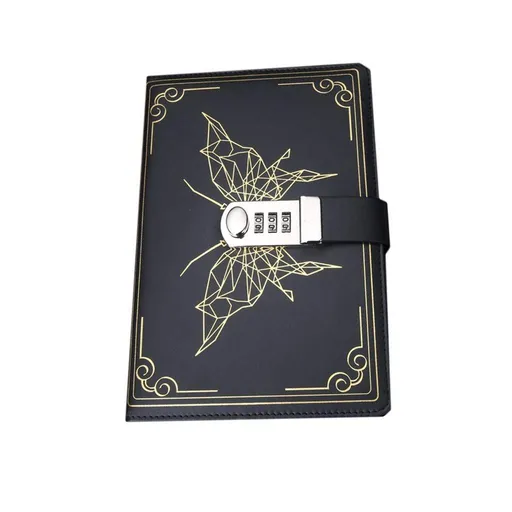 Notebooks Notebook Diary Journal Three-Digit Password Combination Lock Perfect for College Or Homeschool 200 Pages Paper