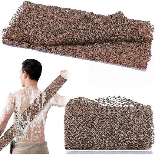 African Long Net Bath Sponge, Exfoliating Wash Cloth