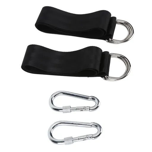 Tree Swing Strap Multifunctional Durable High Strength Polyester Hanging Swing Strap for Outdoor Camping(2 Straps2 Buckles )