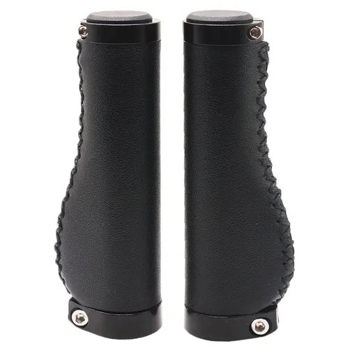Bicycle Handlebar Grips Double Non-Slip Microfiber Leather Hand-Sewn Lock-on Bike Handle Bar Hand for Mountain Road Bike