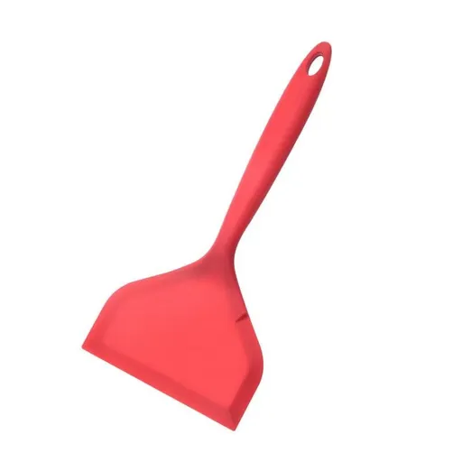 2 Pcs Wide Silicone Spatula Spatula Shovel Turner Nonstick Fried Shovel Fish Spatula Silicone Wide Flexible Turner for Nonstick