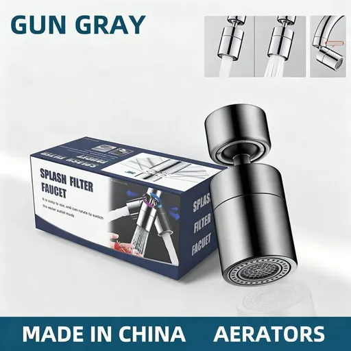 Splash-proof Nozzle Gun Grey