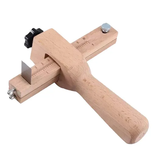 Leather Strap Cutter, Strip and Strap Leather Wood DIY Craft Hand Cutting Tool Adjustable