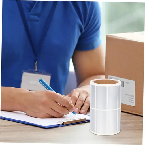 1 Roll Self-Adhesive Label Pocket Label Printer Label Printer Maker Shipping Thermal Stickers Thermal Shipping Labels Mini