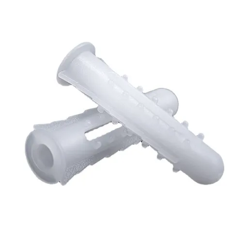 Wall Anchor Plastic Nylon Tubing New Barbed Structure Increases Joining Power - for Brick Concrete and Cement Wall Fastening