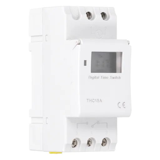 Digital Time Switch Real Time Display High Accuracy Anti Interference Programmable Timer Switch