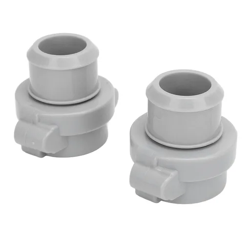 B C Water Pipe Grey Coupling Screw Nut Connector B and C Coupler Leakproof Watertight Connection for Spa
