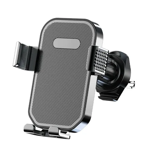 Firm-hold Air Vent Car Phone Holder ,Rotatable Universal Phone Mount with Adjustable Wide Hook,Anti-vibration,Single-press Release,Heat-resistant