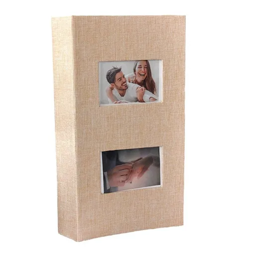 Photo Album Luxurious Cover Large 300 PCs 6 Inch Assorted Colours