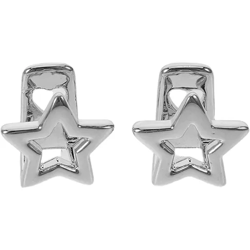 2pcs Copper Single Teeth Cap Silver Hip Hop Accessory for Costume and Party Occasions