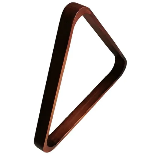 Solid Wood Billiard Triangle 9-Ball Diamond Pool Ball Racks for 2-1/4" Pool Balls, Pool Table Accessories
