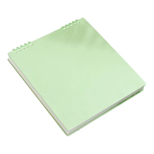 Sketch Book, Spiral Grid Sketchpad for Drawing Writing and Crafts, Top Bound Notebook for School and Travel, Mint Green, 7.87 x 7.56 inches