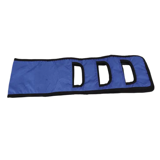 Patient Transfer Sling Gait Belt Padded Breathable Patient Lift Transferring Belt Mobility Aids for Elderly Disabled Blue