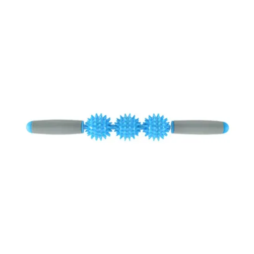 Massage Exercise Roller Yoga Stick for Muscle Fitness Home Gym - Blue