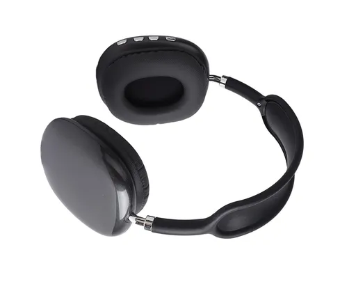 Wireless Bluetooth Headset Bluetooth 5.0 and EDR Stereo Noise Cancelling Lightweight Foldable Bluetooth Headphone Black Type 1