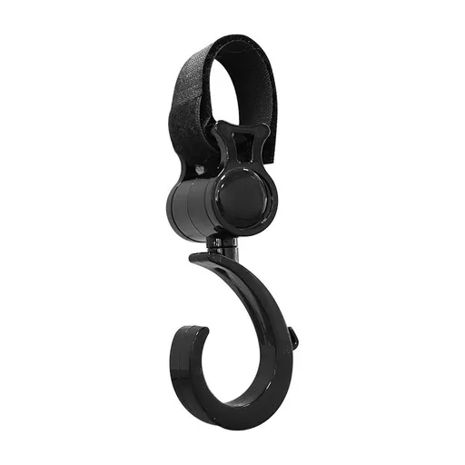 4PCS，Stroller Hooks Universal Diaper Bag Hook for Stroller 360° Rotation Large Stroller Hooks Strong Load-Bearing