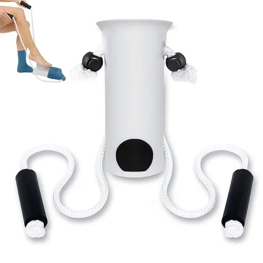 Easy On and Off Stocking Slider - Pulling Assist Device - Sock Helper Aide Tool - Puller for Elderly, Senior, Pregnant, Diabetics - Pull Up Assistance Help