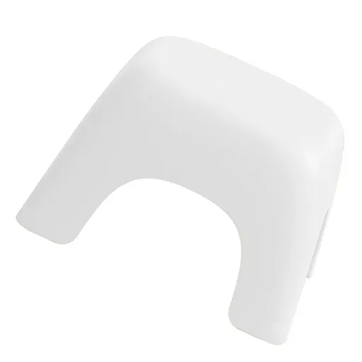 Bathroom Footstool White, Lightweight and Sturdy PP Material Toilet Step Stool for Comfortable Use