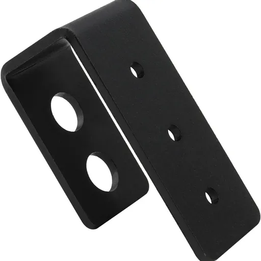 2pcs Open steel U-shaped bracket suitable for 2x4 wood, used as safety door reinforcement, door latch, household tool hanger, barn