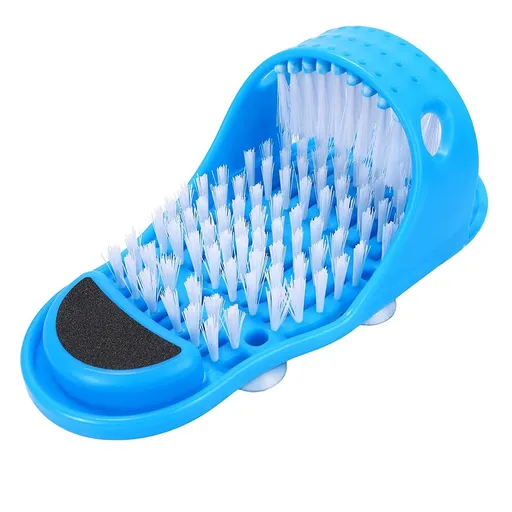Feet Cleaner,Foot Scrubber,Easy Feet Cleaning Brush,Feet Washer Foot Shower Spa Massager Slippers for Unisex Adults