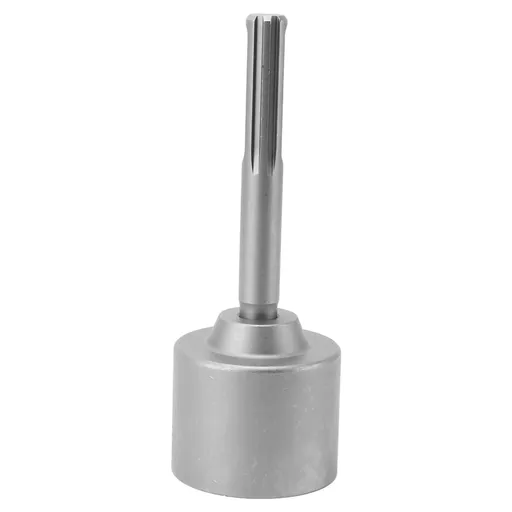 T Post Driver 5 Pits Shank Steel Fence Post Driver Hand Post Pounder Hammer Drill Attachment 20cm Length 65mm / 2.6in