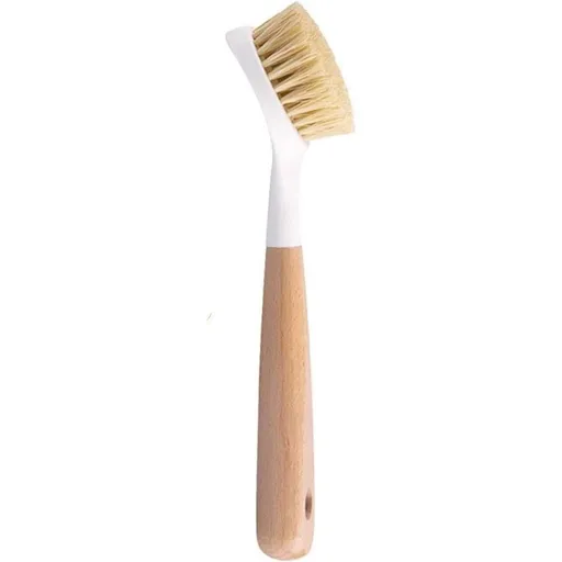 Natural Sisal Pot Brush Multifunctional Cleaning Long Handle 25.2cm