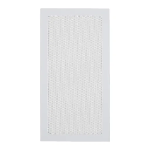 2pcs PC Case Dust Mesh Filter PVC Magnetic Computer Case Fan Dust Filter for Power Supply Fan Vent White