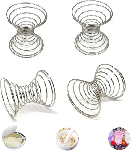 Protein Shaker Balls Stainless Steel Whisks 4 Piece for Smooth Blending in Cups and Bottles
