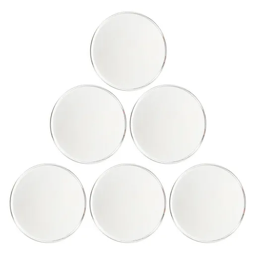 Plated Golf Markers Set of 6, Iron Material, Clear and Versatile Position Marking Accessories