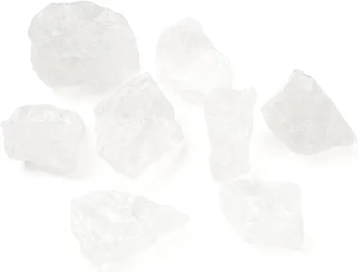 0.55 lb Natural Raw Stones Rough Stones Crystal 1.25-2.0" Healing Crystals for DIY, Tumbling, Wire Wrapping, Meditation, Decoration, Fountain Rocks (Clear Quartz)