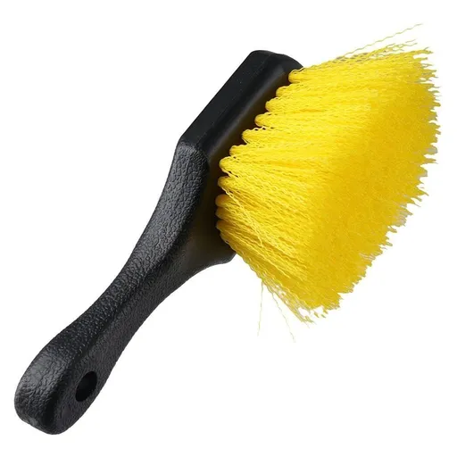 Car Wash Brush, Car Cleaning Brush for Interior Floorliner Carpet Upholstery Detailing Brush Short Handle Wheel/Tire Brush Body