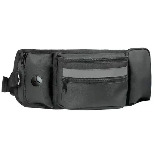 Multifunctional Dog Walking Waist Pack – Hands-Free Pet Training Pouch with Treat Compartment, Waste Bag Dispenser, Mesh Water Bottle Holder, and Built-in Leash Hook for Jogging, Hiking, and Daily Outdoor Adventures (Black)
