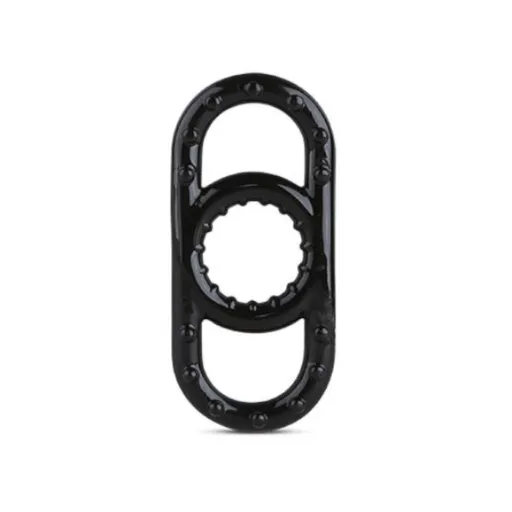 House Of Dasein Stretchy Silicone Penis Cock And Balls Ring Erection Enhancer Men - Black