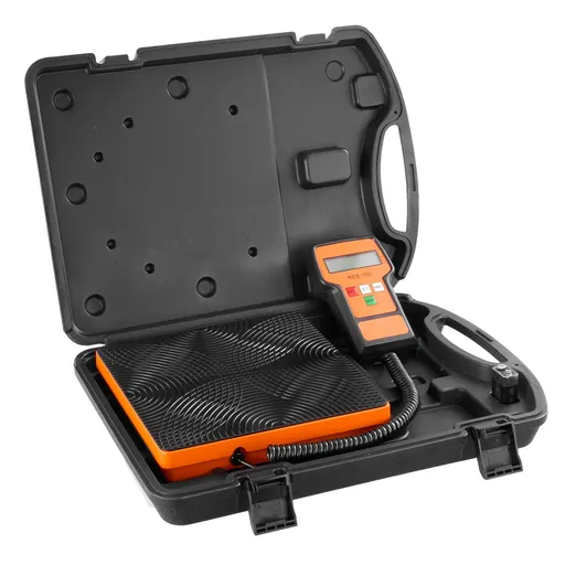 Refrigerant Scale 220 LBS High Precision Electronic Digital Recovery Weight Scale with Wired Remote Control and Case
