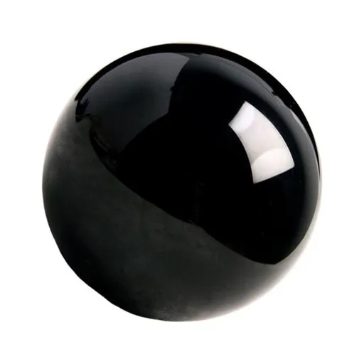 Black Obsidian Crystal Stone for Home and Office Decor, Feng Shui Healing Energy Desktop , 1 Piece