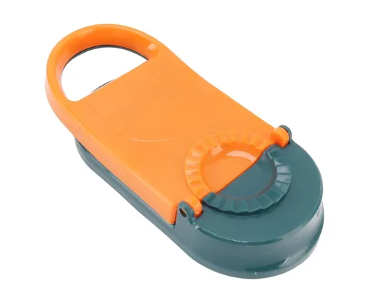 Manual Dumpling Maker 2 in 1 Multifunctional Tool ABS Orange