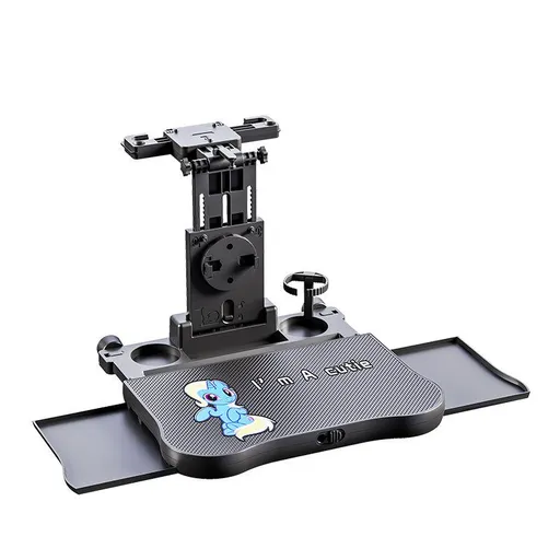 Car Computer Desk Waytogrow A08 Folding Chair Back Tray A08s drawer table + smurf anti-slip mat