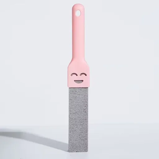 Pink Handle + Grey Pumice Stone
