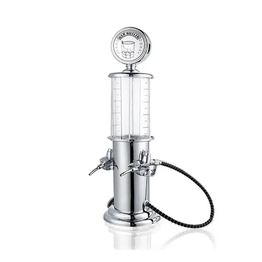 Single or Double Head Wine Dispenser Plastic 1L Capacity Leak Proof Easy Clean - Double Head