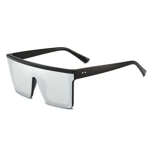 Oversized Sunglasses for Women Men Fashion Flat Top Big Black Frame Shades Women Square Oversized Sunglasses