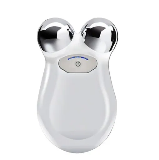 Microcurrent Facial Device,Enhances The Ability to Lift The Face and Tighten The Skin,Facial Wrinkle Equipment - White - Size 106mm