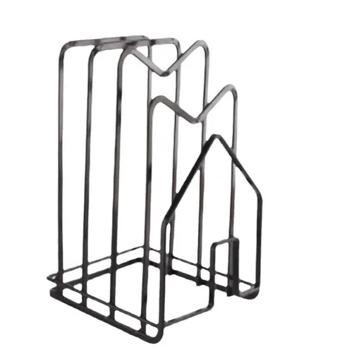 Cutting Board Rack, Chopping Board Organizer Stand Holder Rack, Dishes Plates Pot Pan Lids Rack Organizer for Kitchen