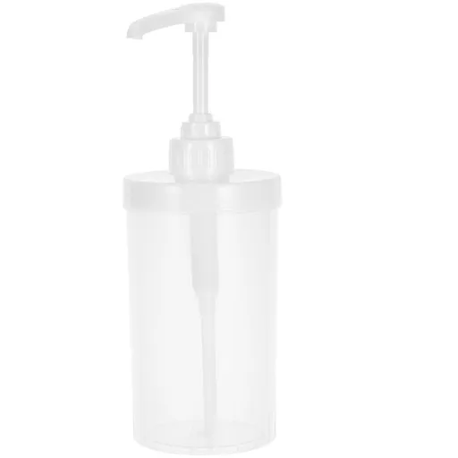 Hand Press Juice Bottle with Precise Control, Easy to Use for Dispensing Syrups, Jams, Sauces and More