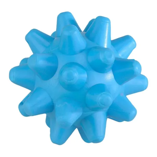 Spiky Massage Ball TPE Fascia Ball Portable Foot Back Body Massager 7.5cm - Blue