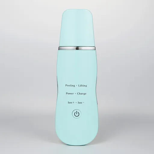 Ultrasonic Skin Scrubber - Deep Cleansing, Peeling, Lifting & Ion Infusion Facial Spatula(green)