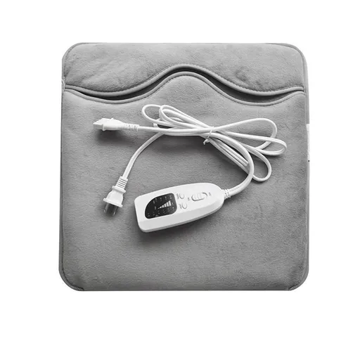 Heating Foot Warmer Mat Silver Grey
