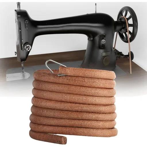 Belt Leather Sewing Machine with Hook for Foot Pedal Machine, 183 cm, 6MM