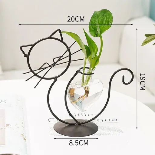 2 Pack Cat Iron Flower Ware 002