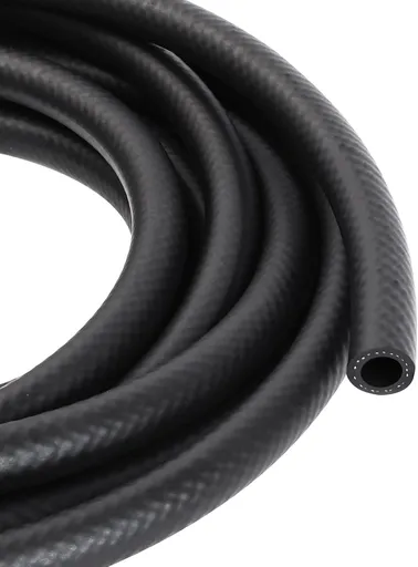 1/2 Inch ID NBR Rubber Hose, 10 Feet Fuel Hose Line Transfer Hose for Small Engine Black