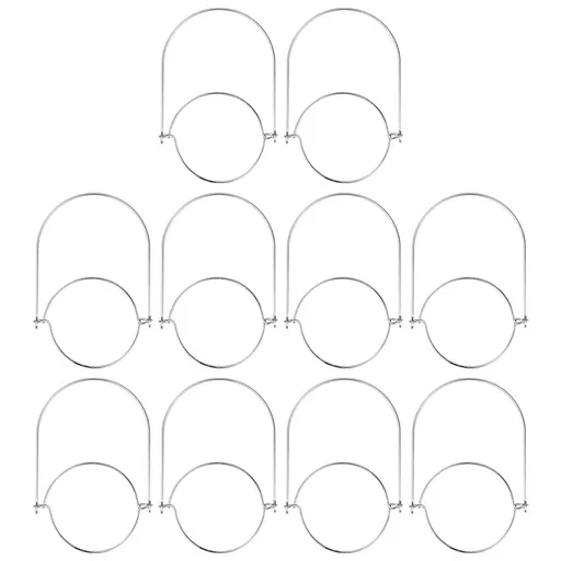 Metal Glass Bottle Handles Hanging Lids For Mason Jars Hook Hangers Canning Accessories